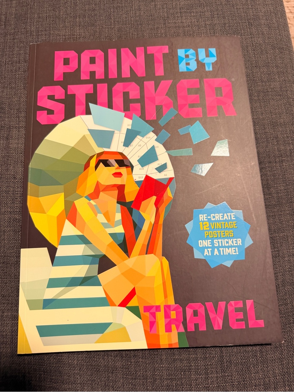 Brand New Paint by Sticker Book